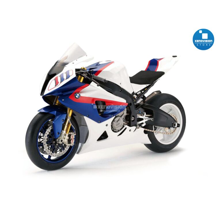 <p>Kit Xenon 35W specifico per il faro della BMW S 1000 RR dal 2009 in poi. Plug&amp;Play zero spie, contiene tutto l'occorrente. Luce Bianco Lunare 6000k.</p>