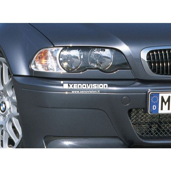 <p>Kit Xenon 35W specifico per il faro della BMW E46 e Luci Posizione a Led in tinta. Plug&amp;Play zero spie, contiene tutto l&#39;occorrente. Luce Bianco Lunare 5000k.</p>