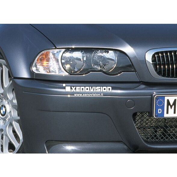 <p>Kit Xenon 35W specifico per il faro della BMW E46 e Luci Posizione a Led in tinta. Plug&amp;Play zero spie, contiene tutto l&#39;occorrente. Luce Bianco Lunare 6000k.</p>