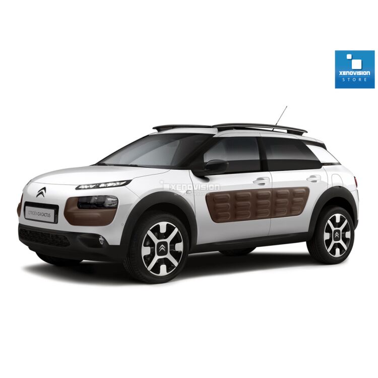<p>Kit Xenon 35W specifico per il faro della Citroen C4 Cactus dal 2014 in poi. Plug&amp;Play zero spie, contiene tutto l&#39;occorrente. Luce Bianco Lunare 6000k.</p>