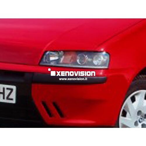 <p>Kit Xenon 35W e Luci Posizione a Led in tinta, pacchetto specifico per Fiat Punto Lenticolare. Plug&amp;Play, contiene tutto l'occorrente. Luce Bianco Lunare 6000k &nbsp;</p>