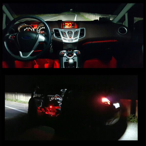 <p>Kit Xenon 35W e Luci Posizione a Led in tinta, pacchetto specifico per Ford Fiesta. Plug&amp;Play, contiene tutto l&#39;occorrente. Luce Bianco Lunare 6000k &nbsp;</p>