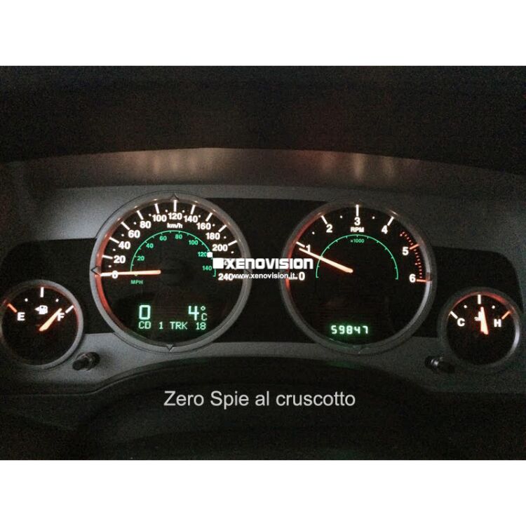 <p>Kit Xenon 35W specifico per il faro della&nbsp;Jeep Patriot 2007 in poi. Plug&amp;Play zero spie, contiene tutto l&#39;occorrente. Luce Bianco Lunare 6000k.</p><p>&nbsp;</p>