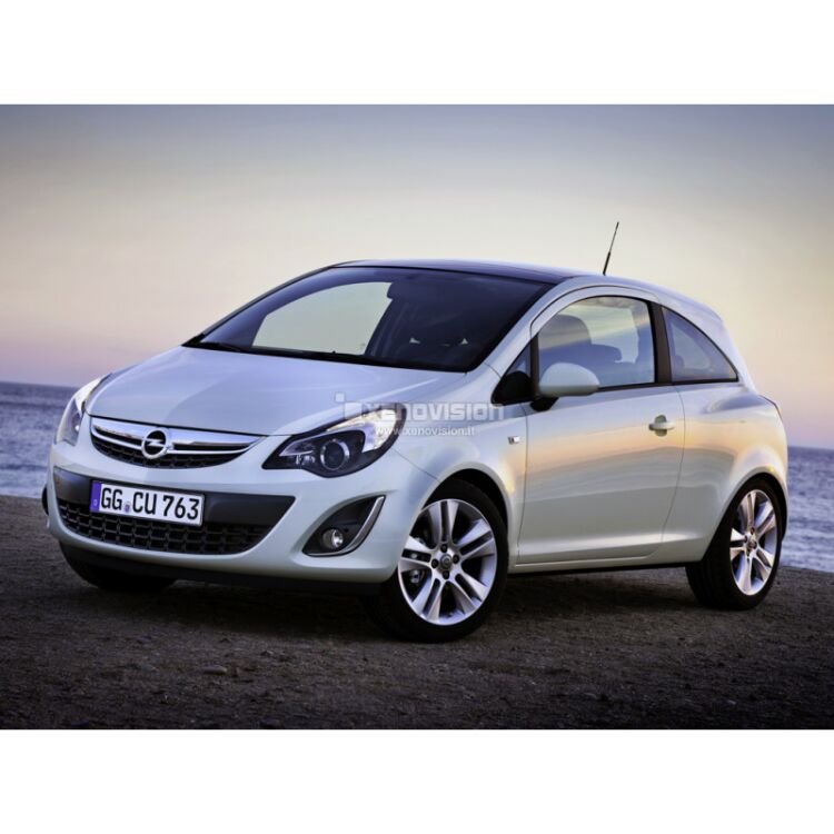 <p>Kit Xenon 35W specifico per il faro con lampade H11B della Opel Corsa e Luci DRL a Led in tinta. Plug&amp;Play zero spie, contiene tutto l&#39;occorrente. Luce Bianco Lunare 6000k.</p><p>&nbsp;</p>