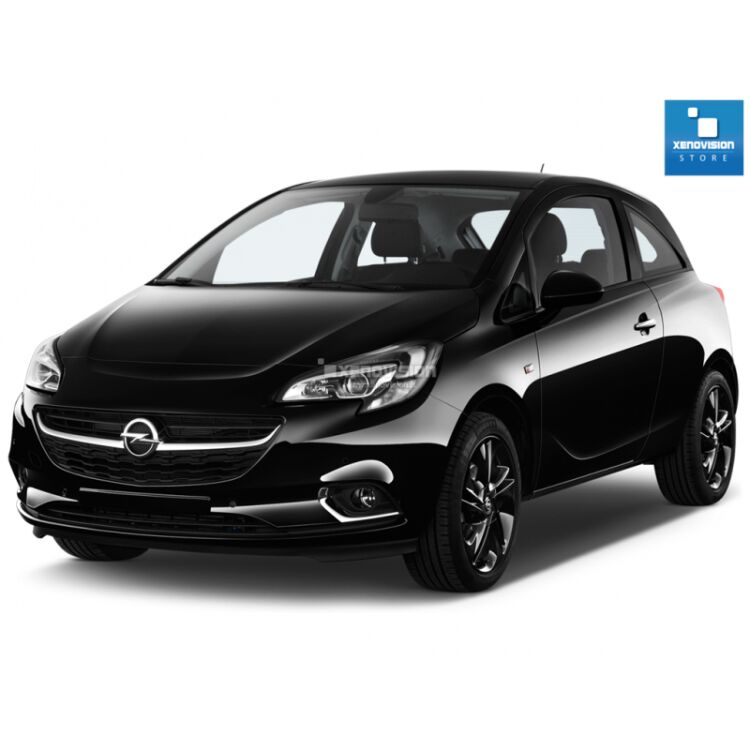 <p>Kit Xenon 35W specifico per il faro della Opel Corsa E - LENTICOLARE. Plug&amp;Play zero spie, contiene tutto l'occorrente. Luce Bianco Lunare 6000k.</p>
<p>&nbsp;</p>