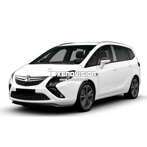 <p>Kit Xenon 35W specifico per il faro della Opel Zafira Tourer 2012 a 2016. Plug&amp;Play zero spie, contiene tutto l'occorrente. Luce Bianco Lunare 6000k.</p>