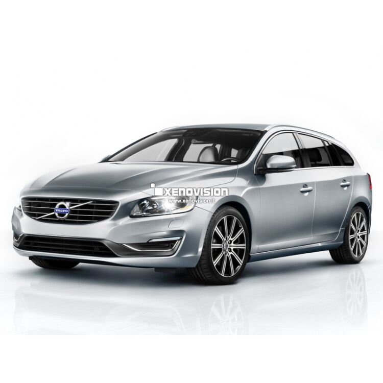 Kit Xenon Focus Pro Korea 35W specifico per il faro della Volvo V60 dal 2013 in poi. Plug&amp;Play zero spie, contiene tutto l&#39;occorrente. Luce Bianco Lunare 6100k.