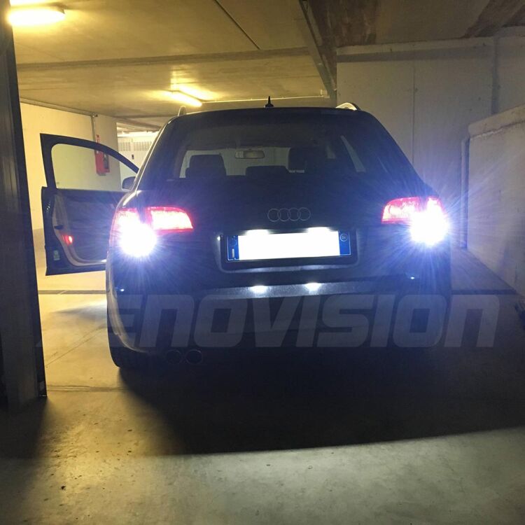 <strong>Retromarcia LED per Dacia Dokker</strong>  2012 in poi. Lampada <strong>P21W</strong> canbus. Illumina a giorno con questo straordinario cannone LED a luminosità estrema.