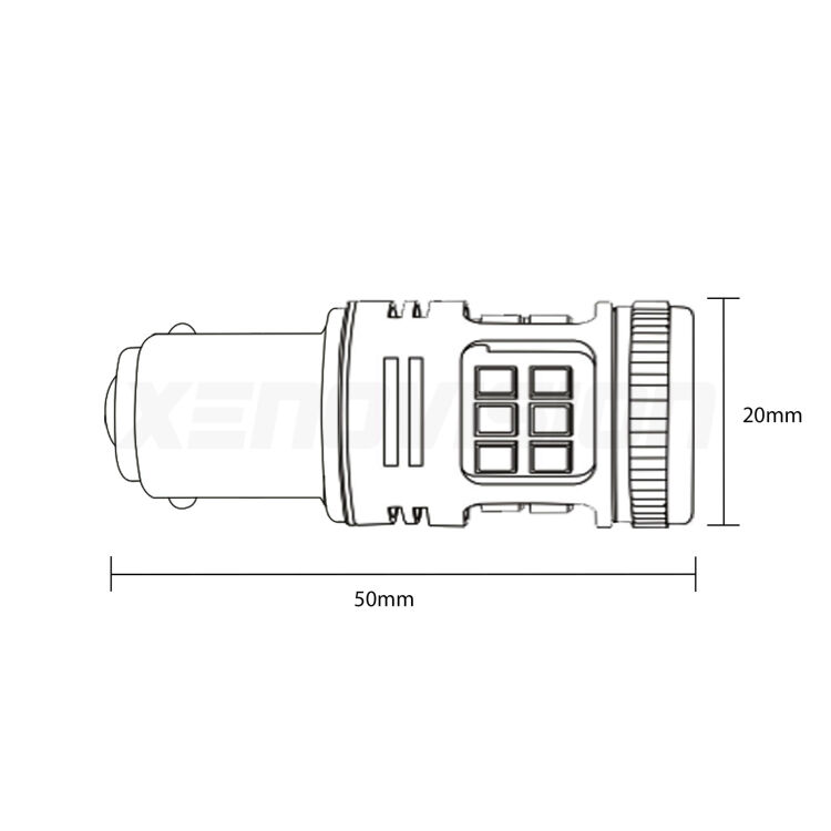 <strong>Retronebbia LED per Lancia Kappa</strong>  1994 - 2001. Coppia lampade <strong>P21W</strong> modello Bolt canbus.