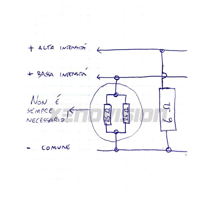 <p> </p>
<p>Pacchetto di Resistenze per risolvere i problemi di spie su luci diurne DRL Fiat 500, Alfa MiTo, etc</p>