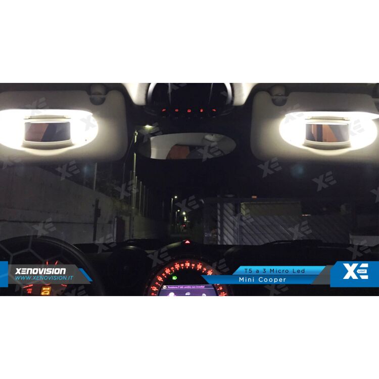 Led con innesto T5 (W3W, W1.2W), luce 360 gradi, universale, versatile e affidabile. Equipaggia tre led ad alta luminosità, ideale per le luci cruscotto e luci strumentazione.