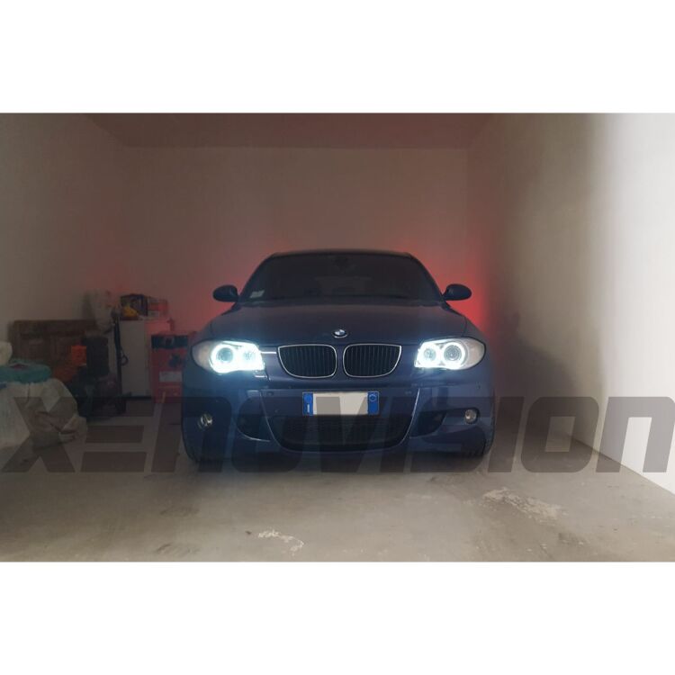 Kit Lampade LED Plug&Play Zero Spie specifiche per Angel Eyes / Posizioni della BMW Serie-1 E87 2003 - 2012